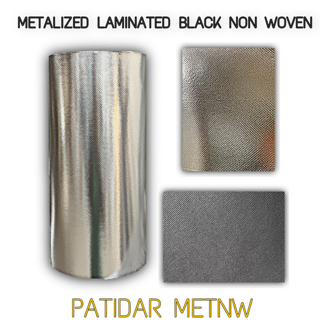 Silver Metalized Laminated Non Woven Fabric